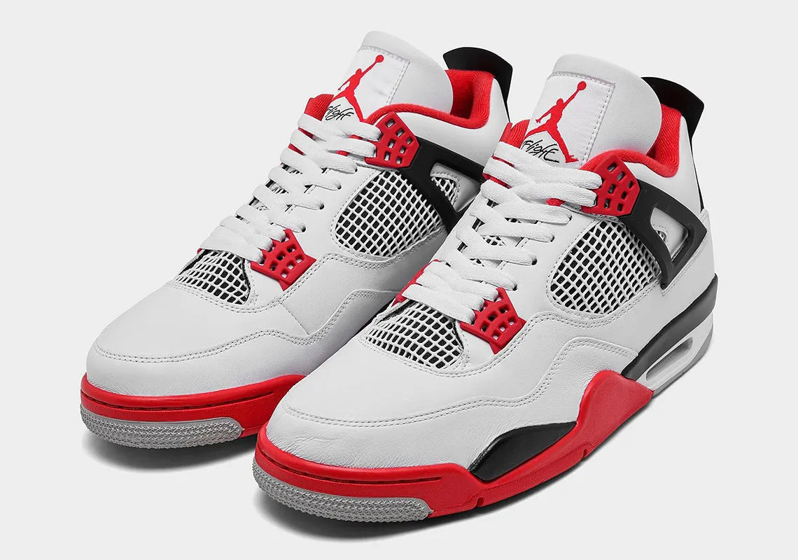 Air Jordan 4 Retro 'Fire Red' – Meggy Sneakers